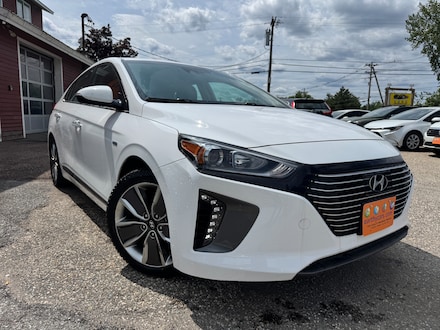 Featured Used 2019 Hyundai Ioniq Hybrid Limited Hatchback KMHC05LC5KU158714 for Sale near Burlington, VT