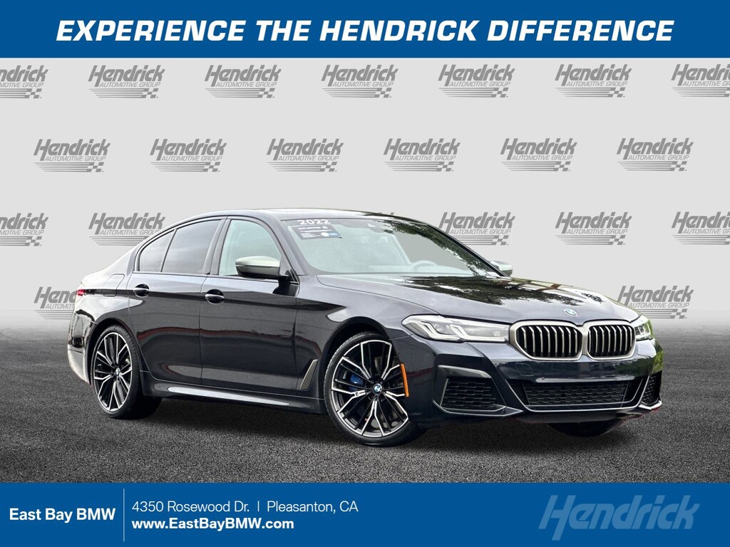 Certified 2022 BMW 5 Series M550i xDrive Sedan