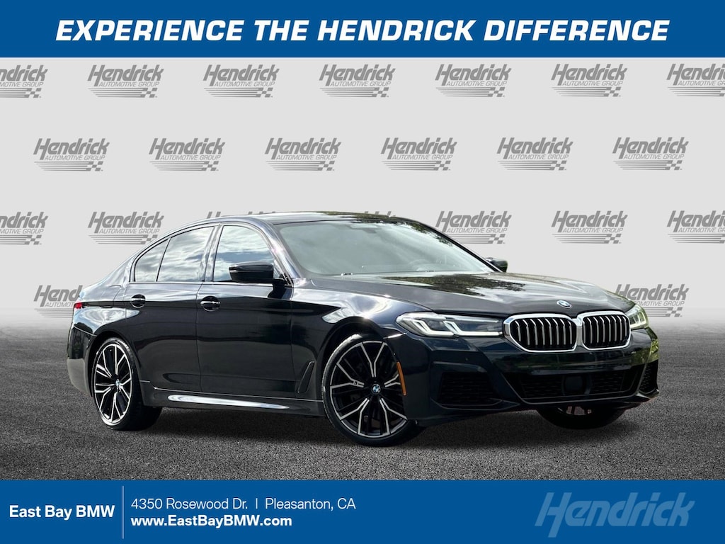 Used 2021 BMW 5 Series 540i Sedan