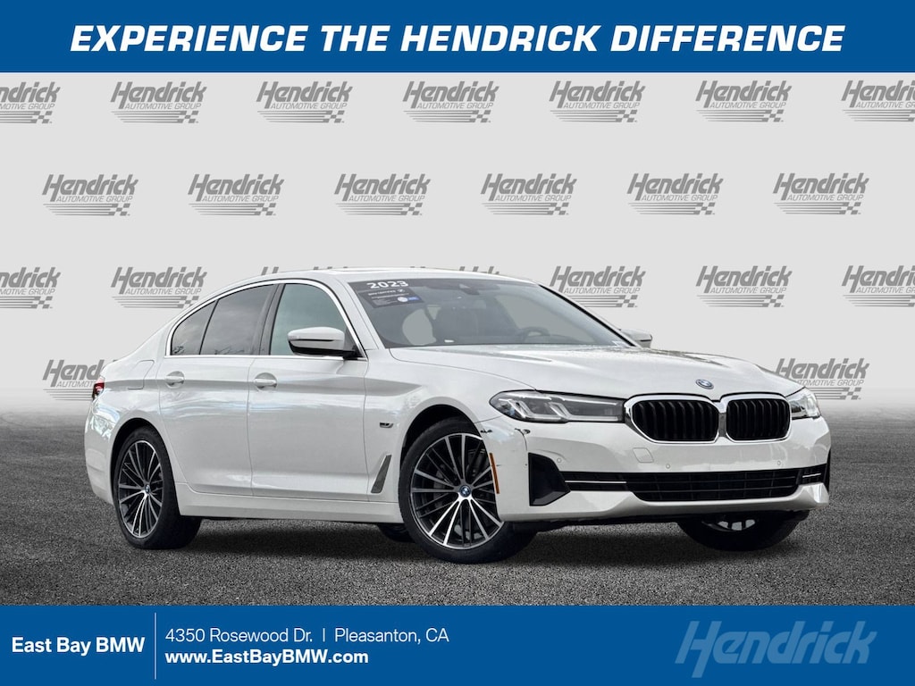 Certified 2023 BMW 5 Series 530e Sedan