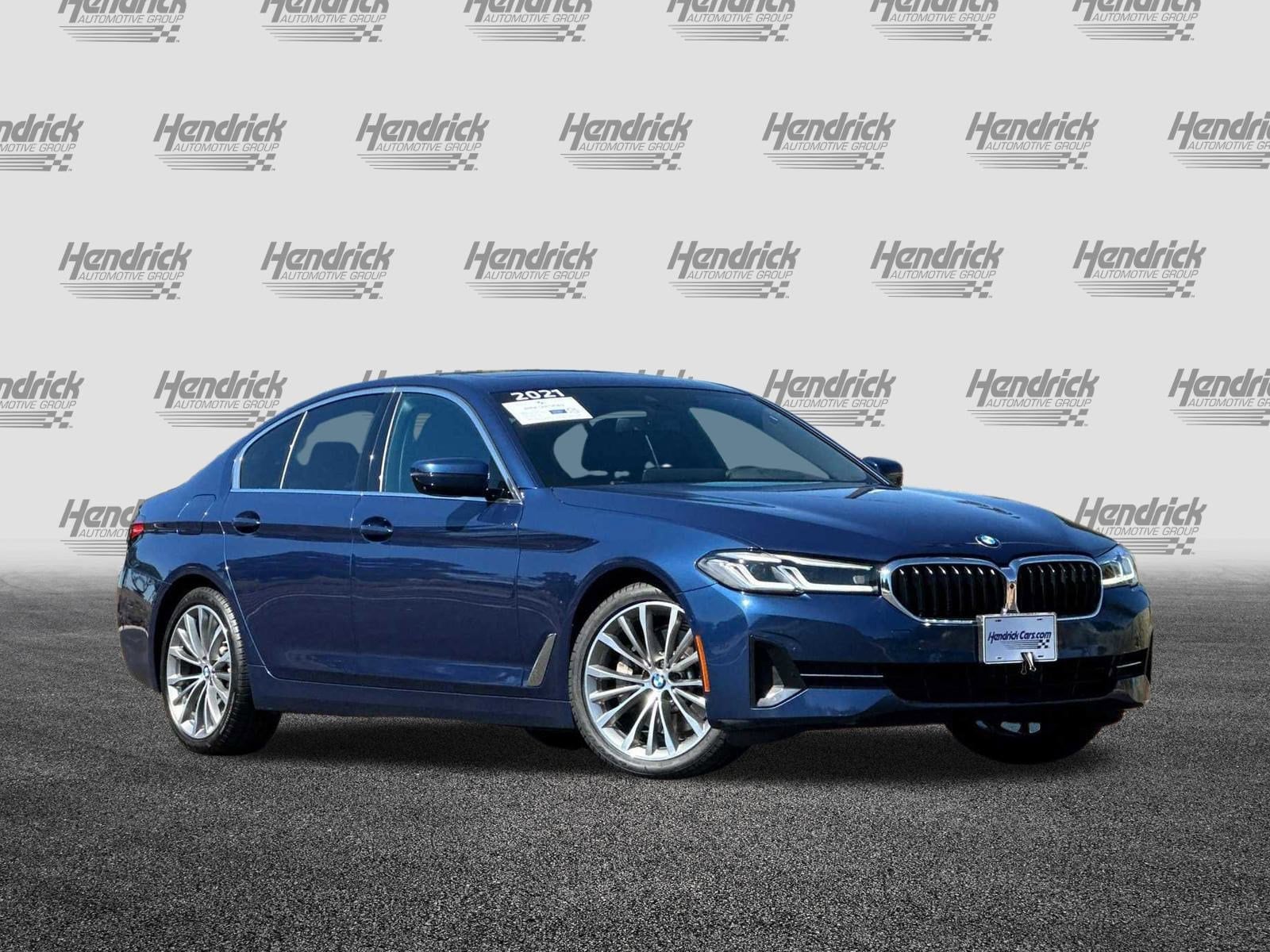 Certified 2021 BMW 5 Series 530i with VIN WBA53BH00MWX26499 for sale in Pleasanton, CA