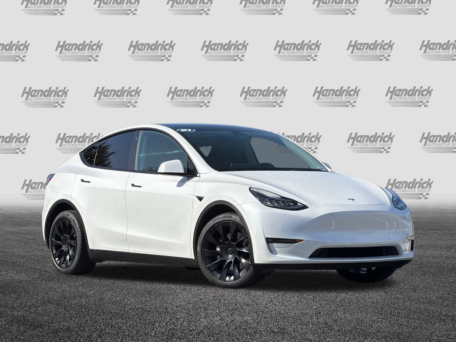 Used 2021 Tesla Model Y Long Range with VIN 5YJYGDEE7MF285992 for sale in Pleasanton, CA