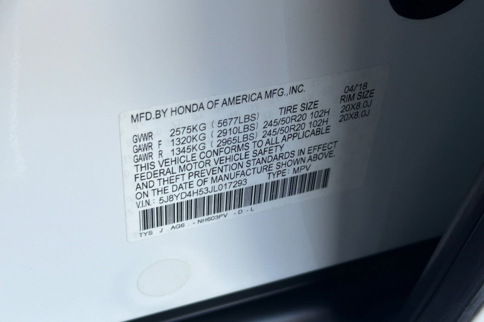 Used 2018 Acura MDX For Sale in Pleasanton, CA VIN