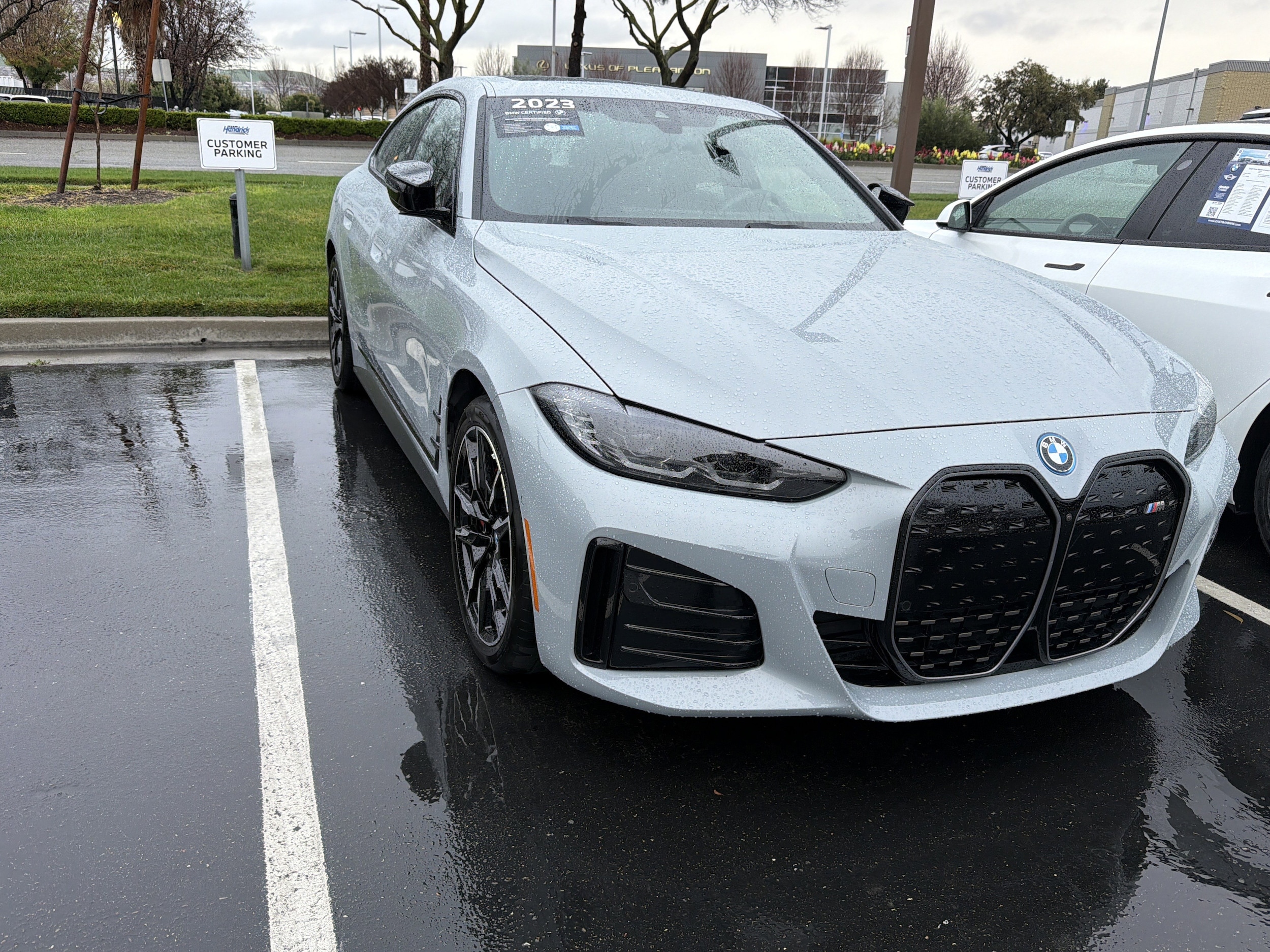 Certified 2023 BMW i4 M50 with VIN WBY33AW04PFP30792 for sale in Pleasanton, CA