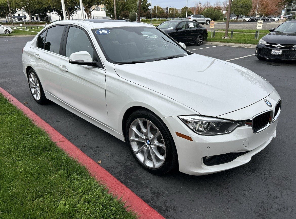 Used 2015 BMW 3 Series 320i with VIN WBA3B1G51FNT02792 for sale in Pleasanton, CA