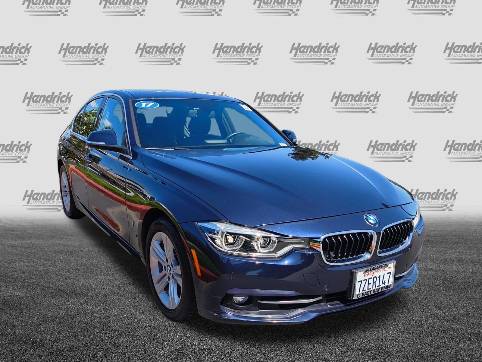 Used 2017 BMW 3 Series 330e with VIN WBA8E1C39HA159022 for sale in Pleasanton, CA