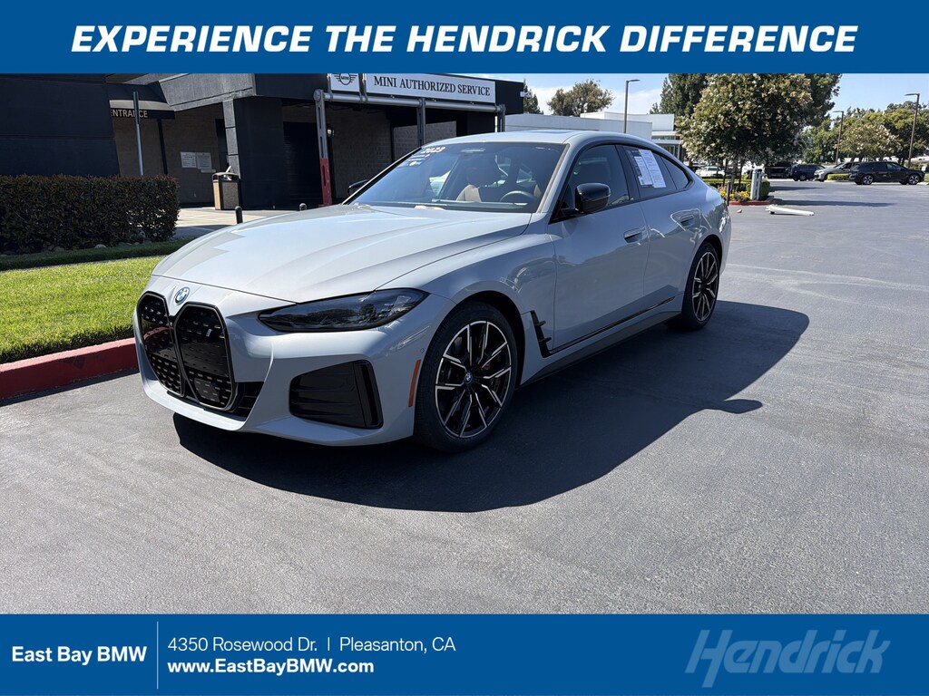 Certified 2023 BMW i4 eDrive40 Gran Coupe Sedan