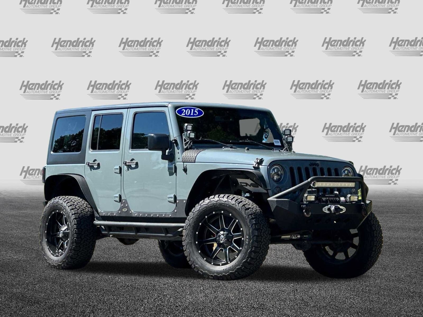 Used 2015 Jeep Wrangler Unlimited Sport with VIN 1C4BJWDG7FL639158 for sale in Pleasanton, CA