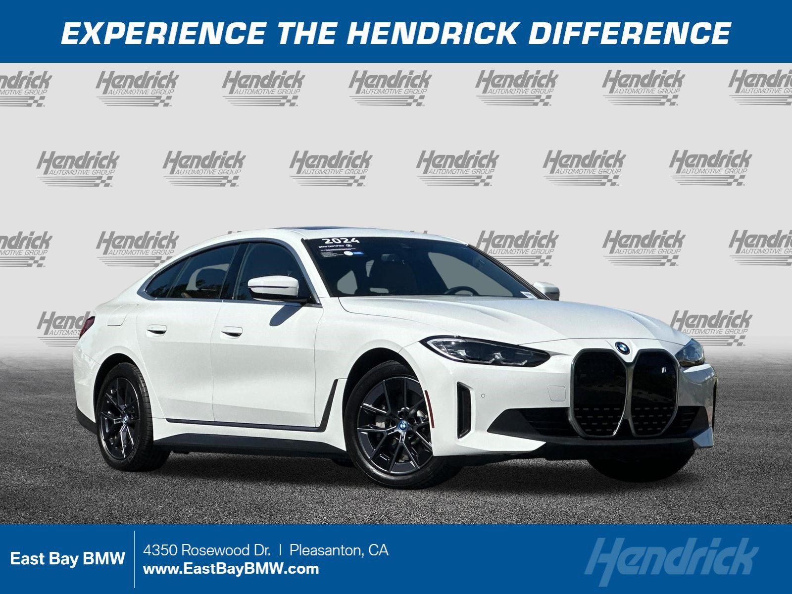Certified 2024 BMW i4 35 with VIN WBY43AW04RFR59397 for sale in Pleasanton, CA