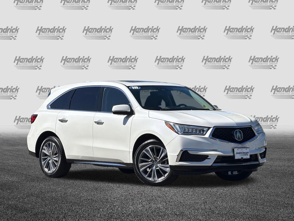 Used 2018 Acura MDX SH-AWD w/Technology Pkg SUV