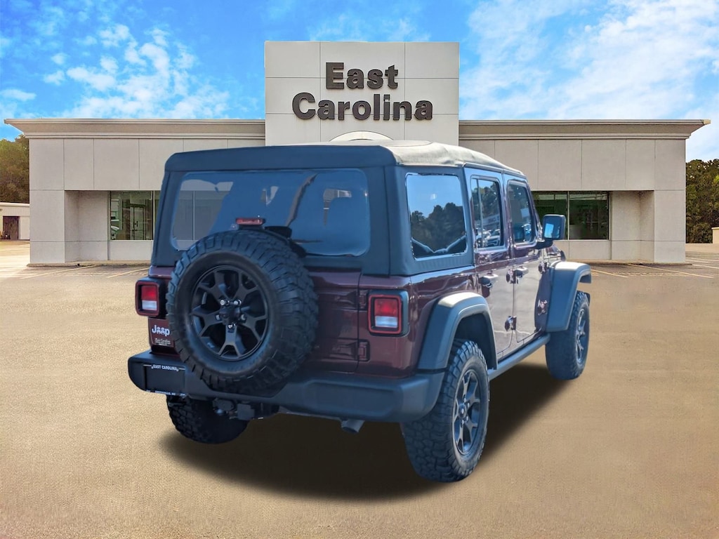 Certified 2021 Jeep Wrangler Unlimited Willys Sport SUV