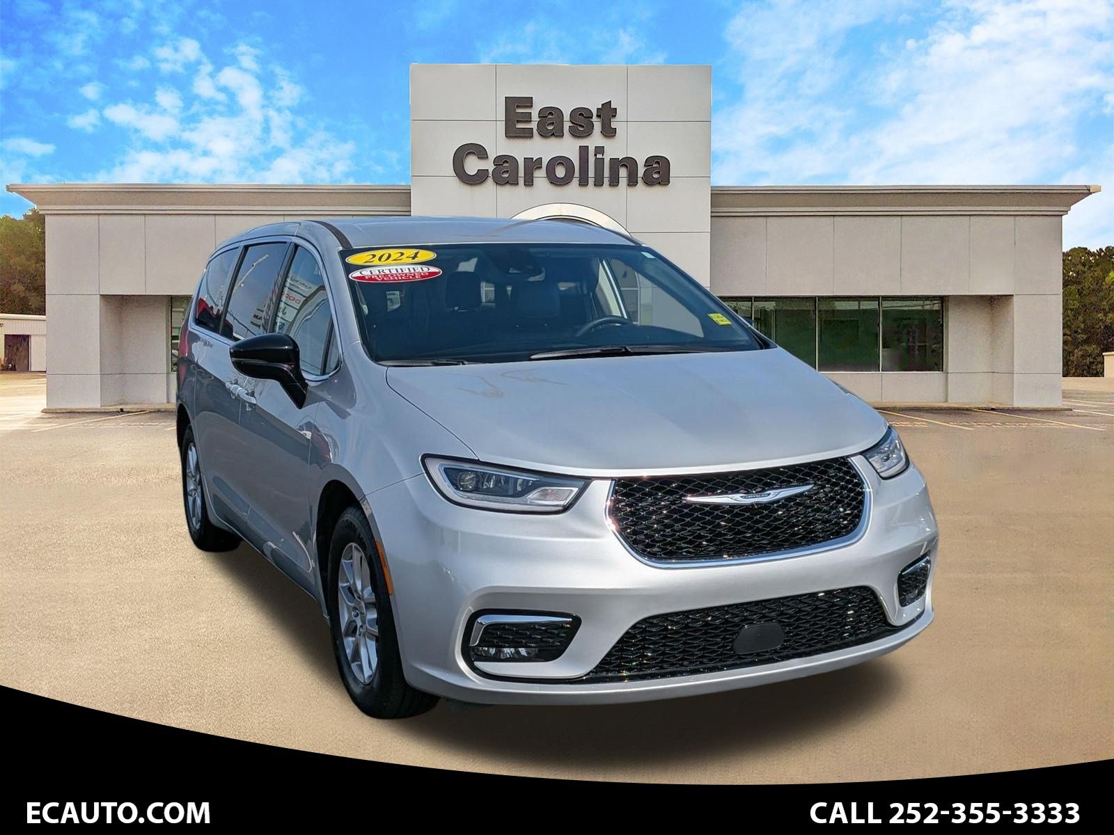 Silver Mist 2024 Chrysler Pacifica Minivan Front-Wheel Drive 9-Speed Automatic Overdrive