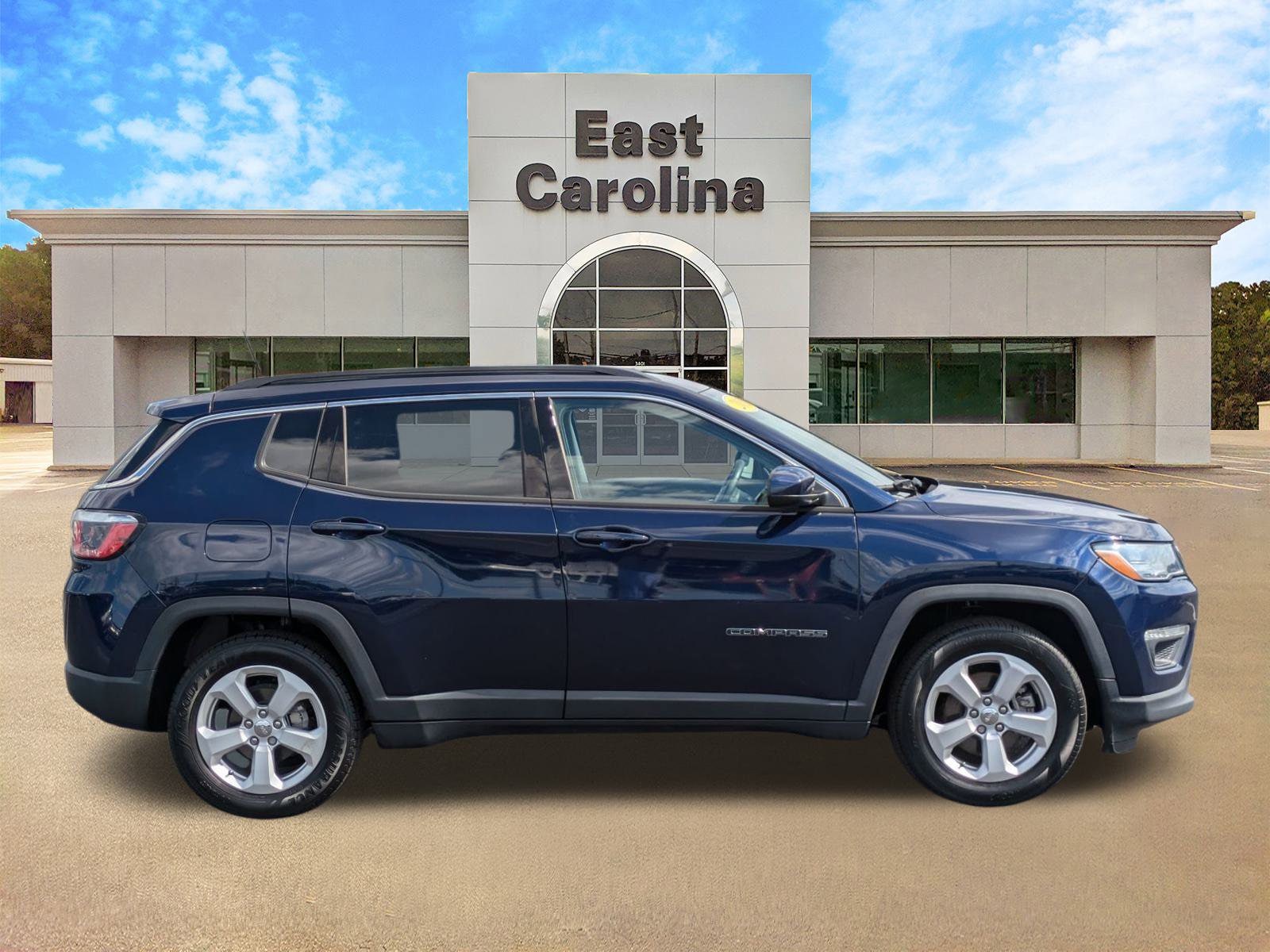 Used 2019 Jeep Compass Latitude with VIN 3C4NJCBB8KT854937 for sale in Greenville, NC