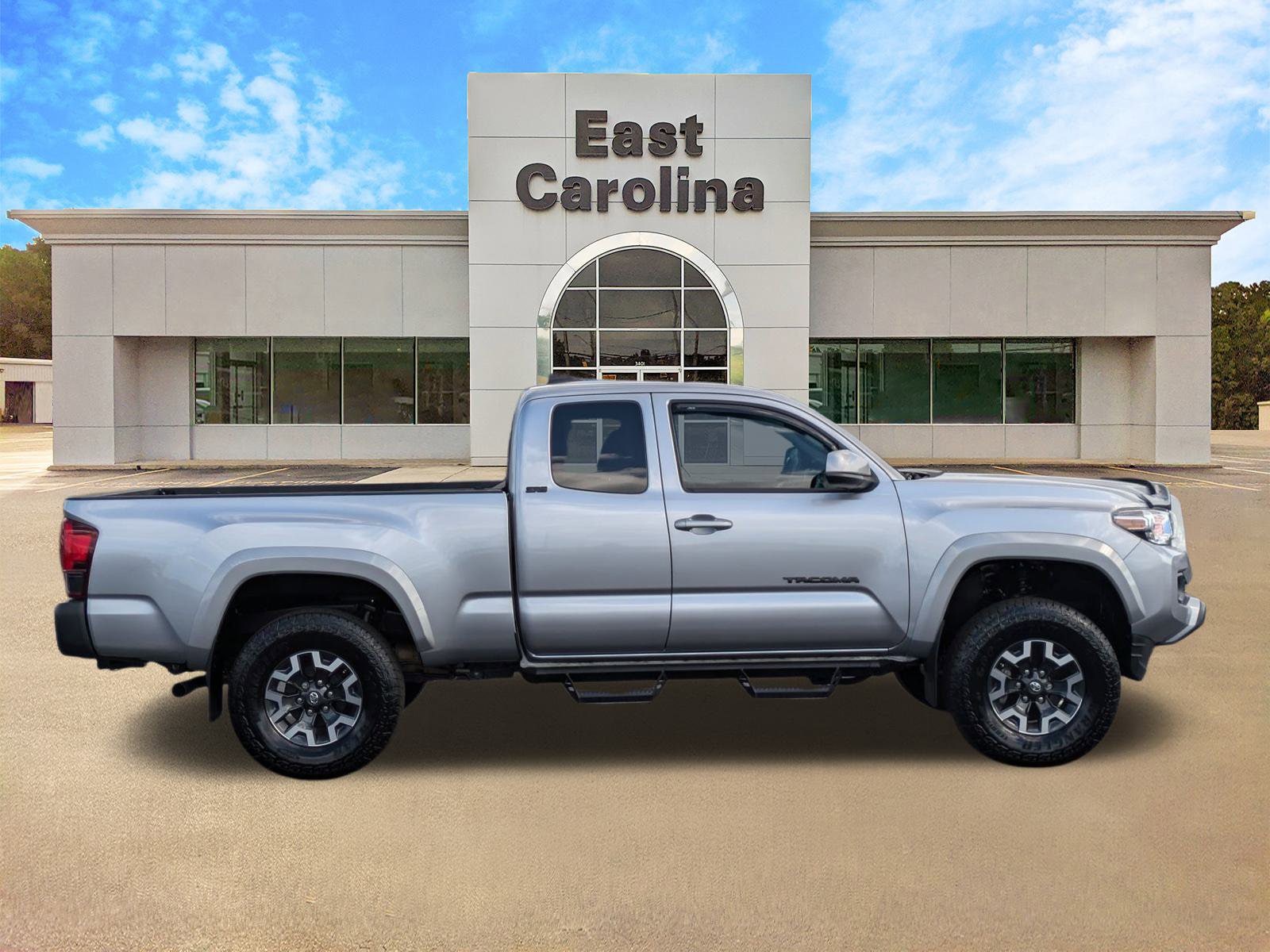 Used 2021 Toyota Tacoma SR5 with VIN 3TYSX5EN6MT009606 for sale in Greenville, NC