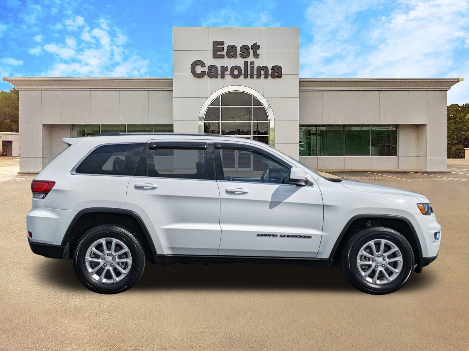 Certified 2021 Jeep Grand Cherokee Laredo X with VIN 1C4RJFAGXMC703399 for sale in Greenville, NC