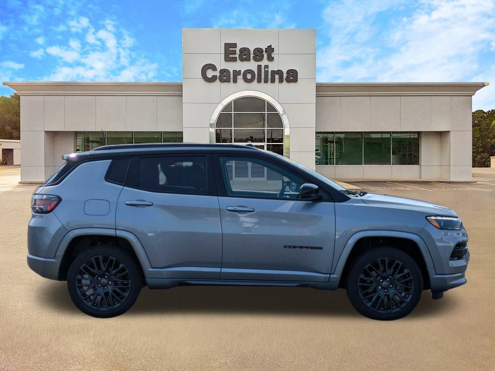 Certified 2023 Jeep Compass High Altitude with VIN 3C4NJDCN1PT517015 for sale in Greenville, NC