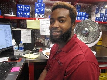 Staff member Youdmy Barbier from bf52d0648b75