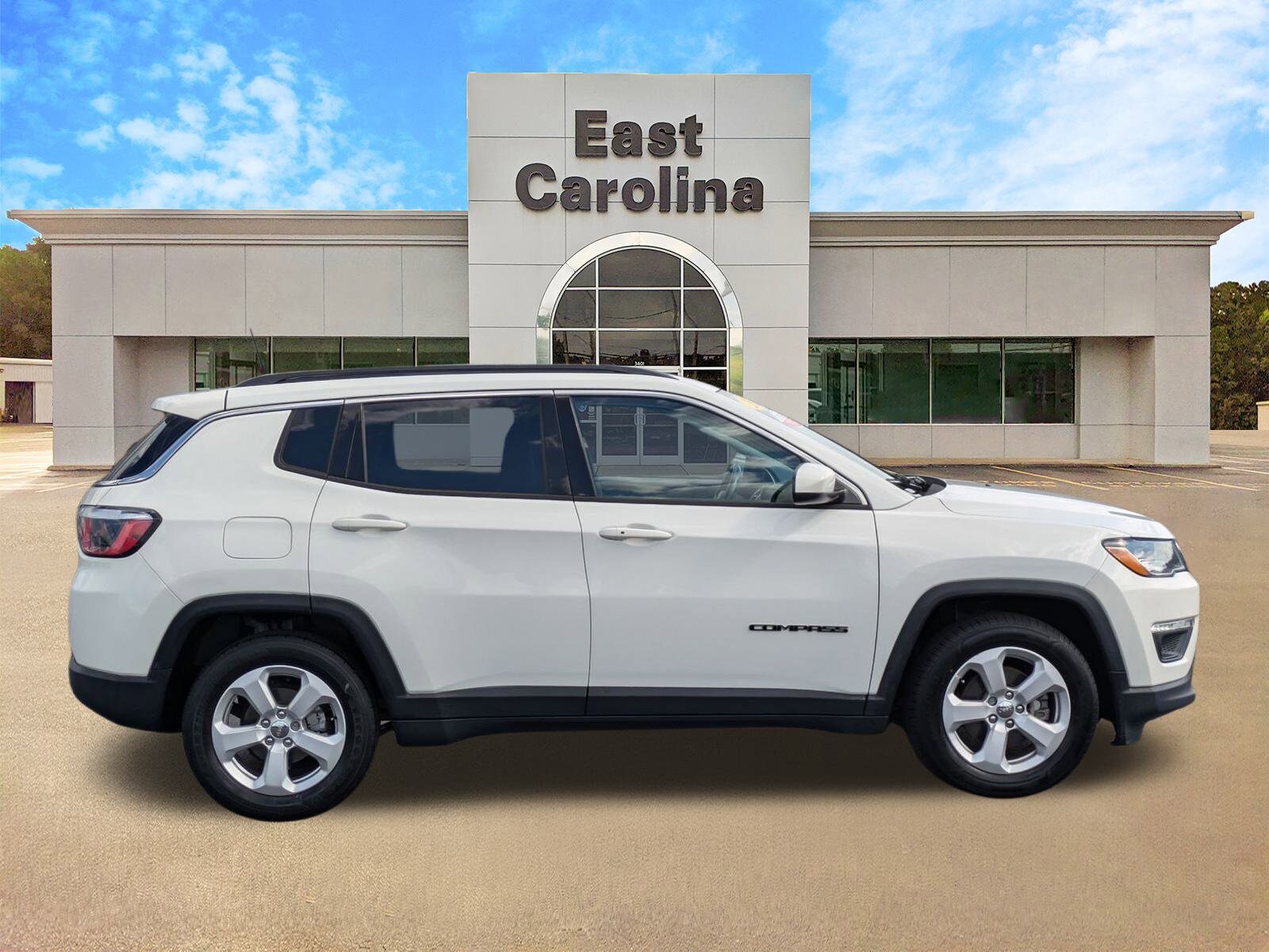 Used 2019 Jeep Compass Latitude with VIN 3C4NJCBBXKT843910 for sale in Greenville, NC