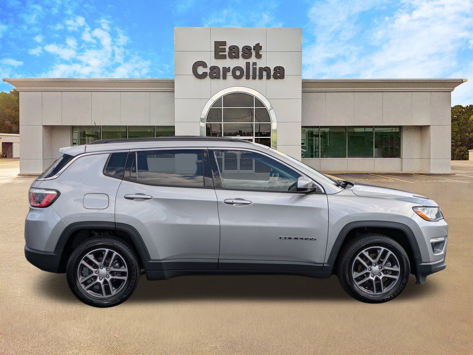 Certified 2019 Jeep Compass Sun & Wheel with VIN 3C4NJCBB8KT715777 for sale in Greenville, NC