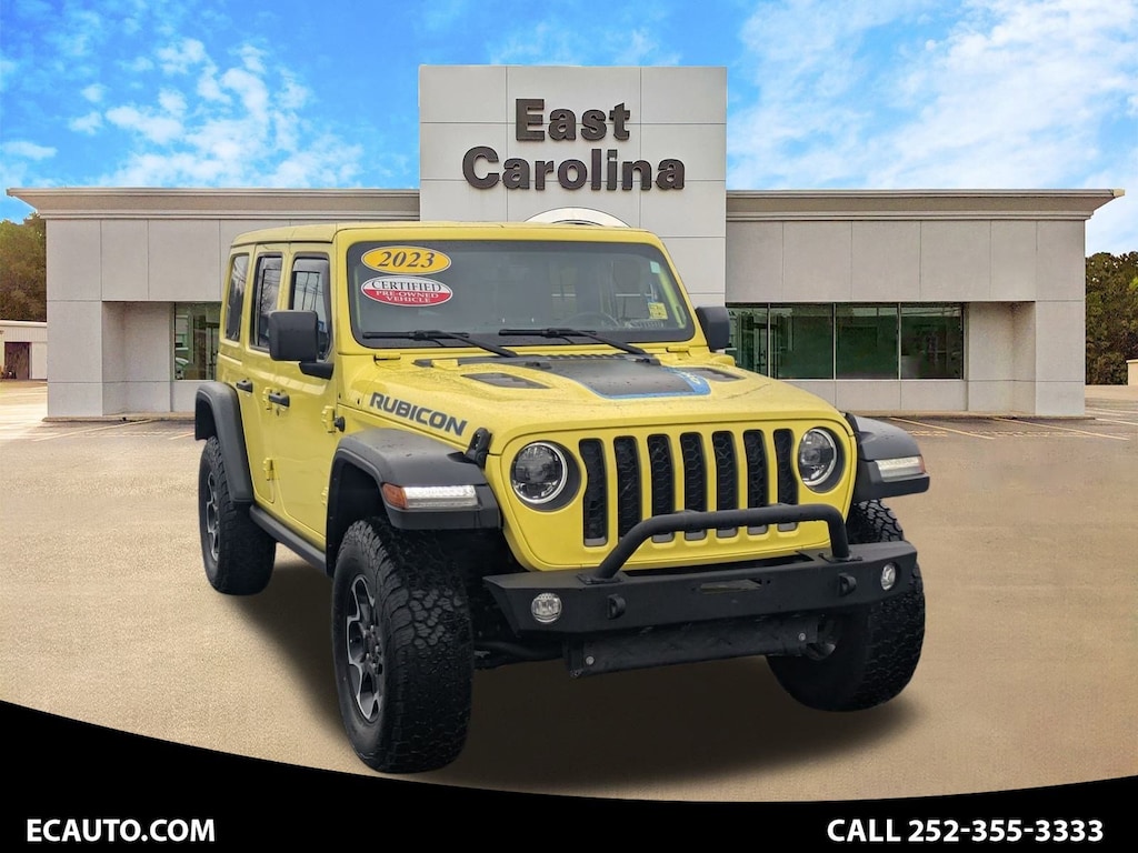 Certified 2023 Jeep Wrangler 4xe Rubicon SUV