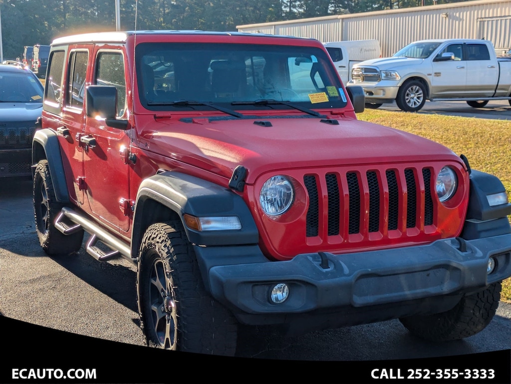 Used 2018 Jeep Wrangler Sport S SUV