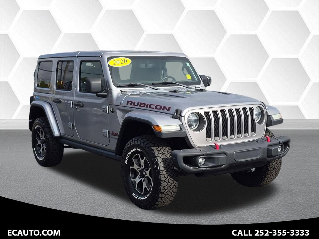 Billet Silver 2020 Jeep Wrangler SUV / Crossover Four-Wheel Drive 8-Speed Automatic