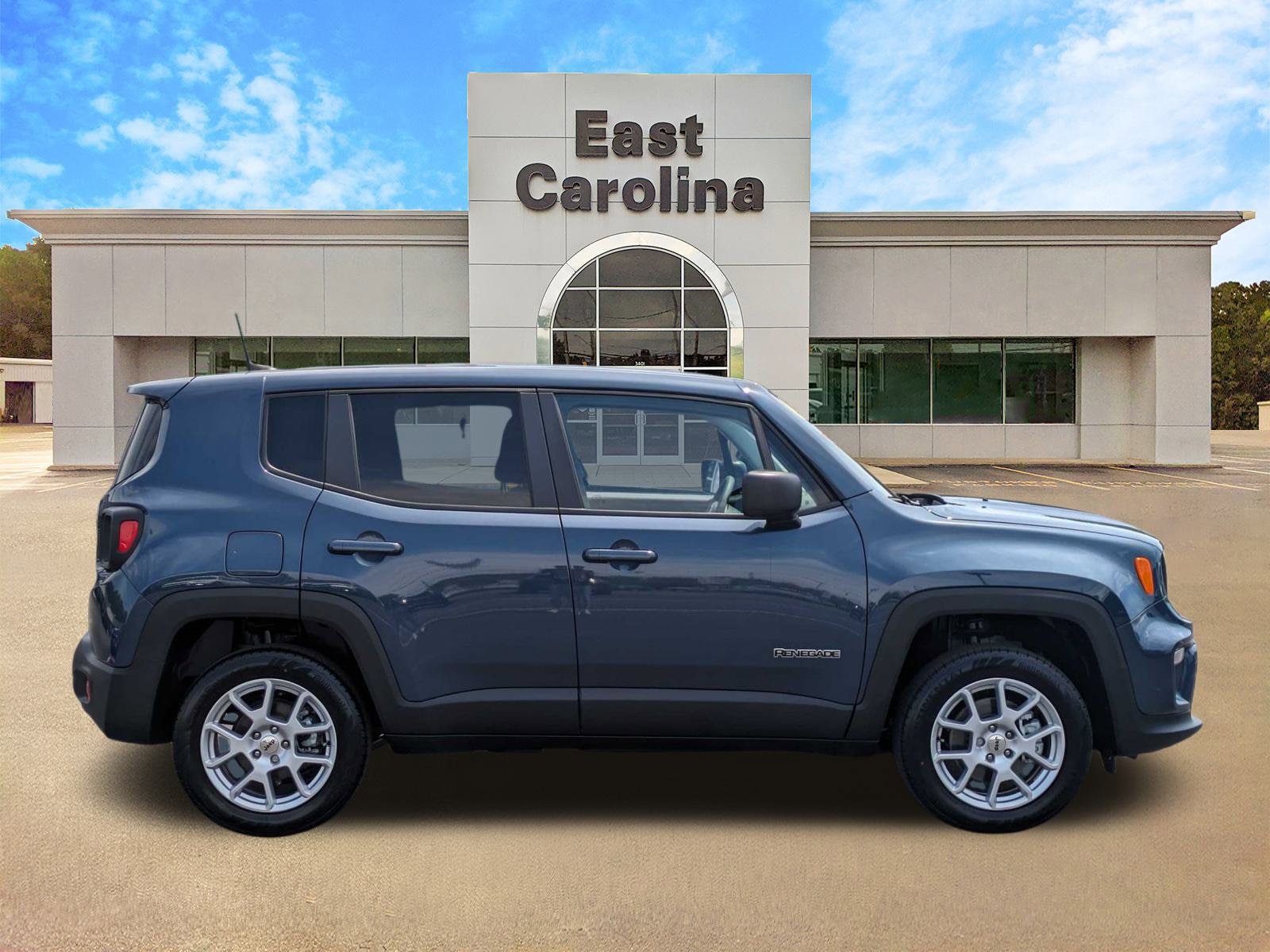 Used 2023 Jeep Renegade Latitude with VIN ZACNJDB12PPP40733 for sale in Greenville, NC