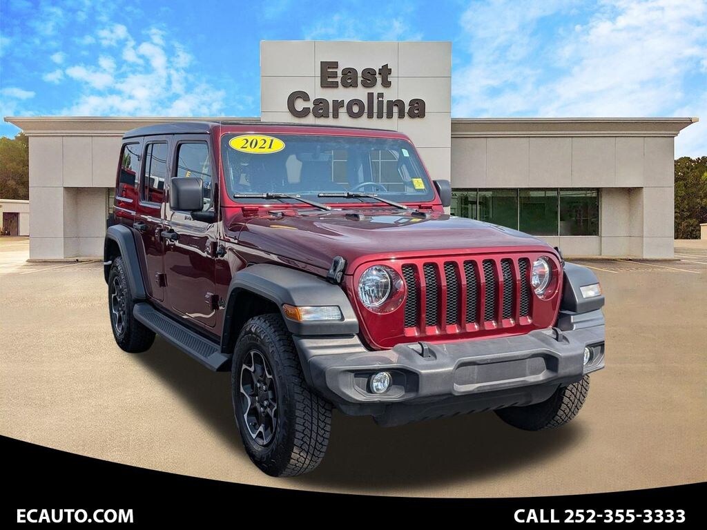 Used 2021 Jeep Wrangler Unlimited Sport S SUV
