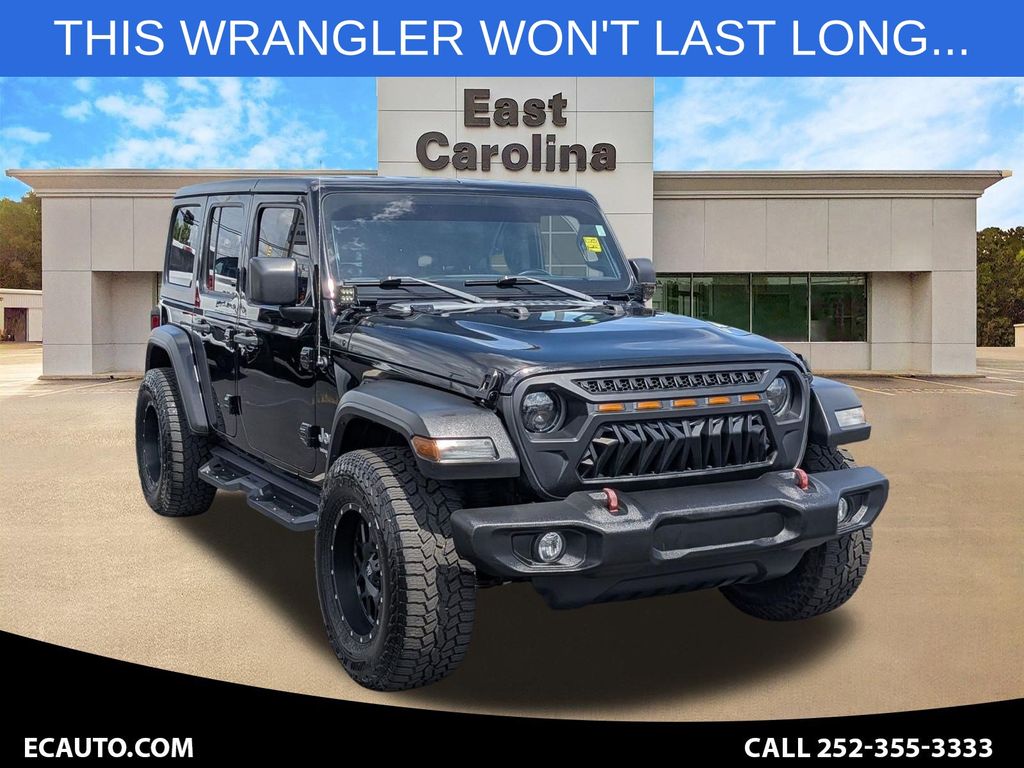 Black 2018 Jeep Wrangler SUV / Crossover Four-Wheel Drive 8-Speed Automatic