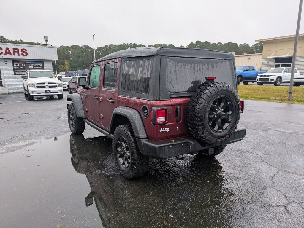 Certified 2021 Jeep Wrangler Unlimited Willys Sport SUV