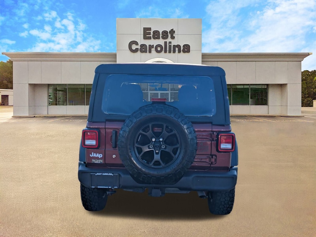 Certified 2021 Jeep Wrangler Unlimited Willys Sport SUV