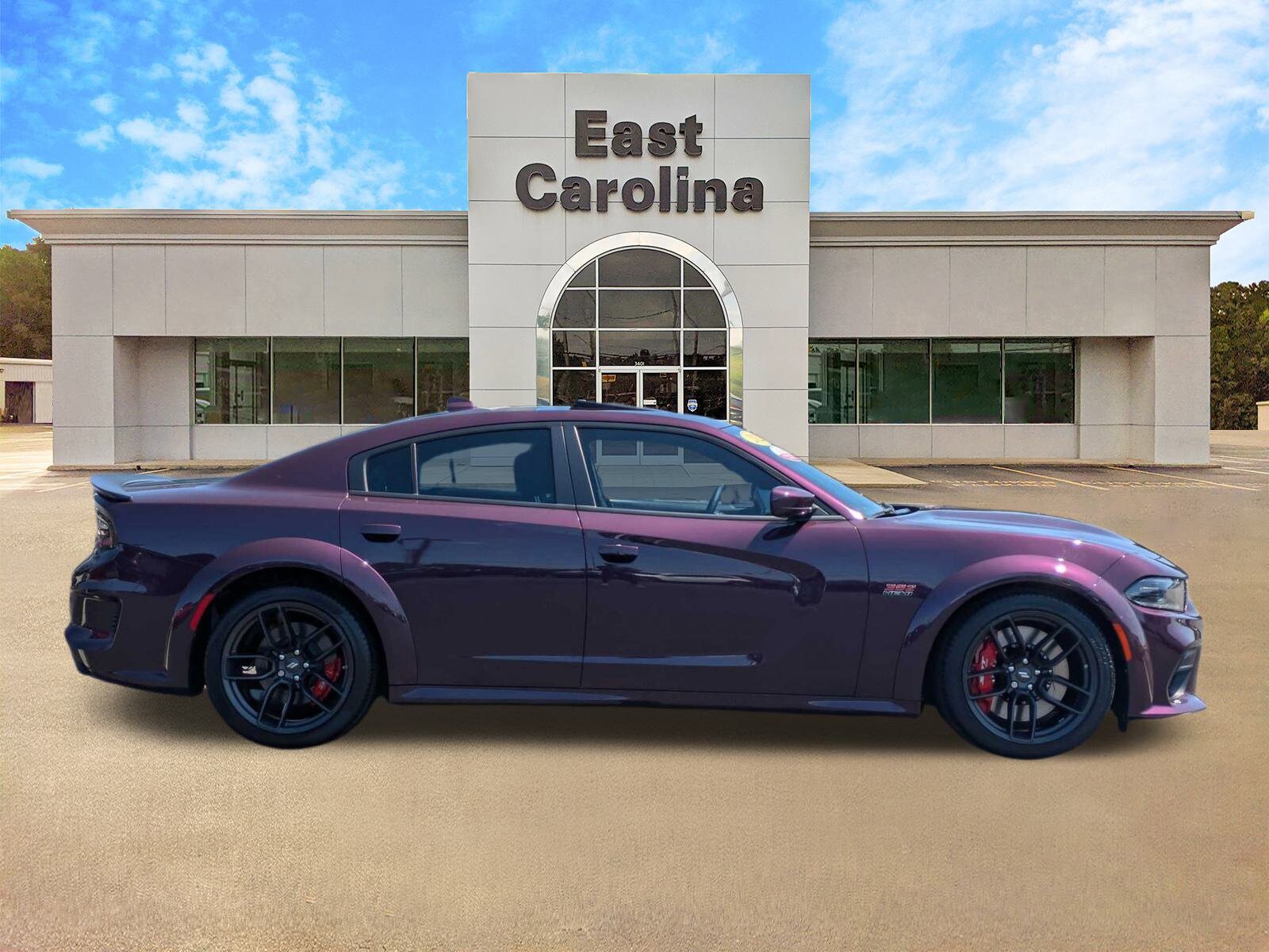 Certified 2022 Dodge Charger Scat Pack with VIN 2C3CDXGJ7NH176348 for sale in Greenville, NC