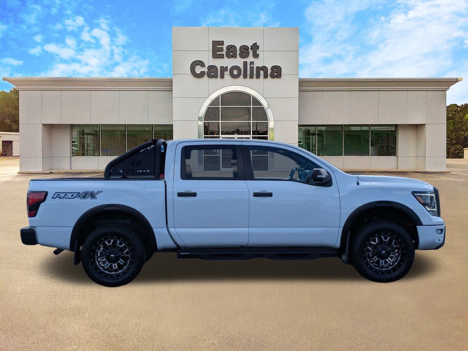 Used 2021 Nissan Titan PRO-4X with VIN 1N6AA1ED6MN510605 for sale in Greenville, NC