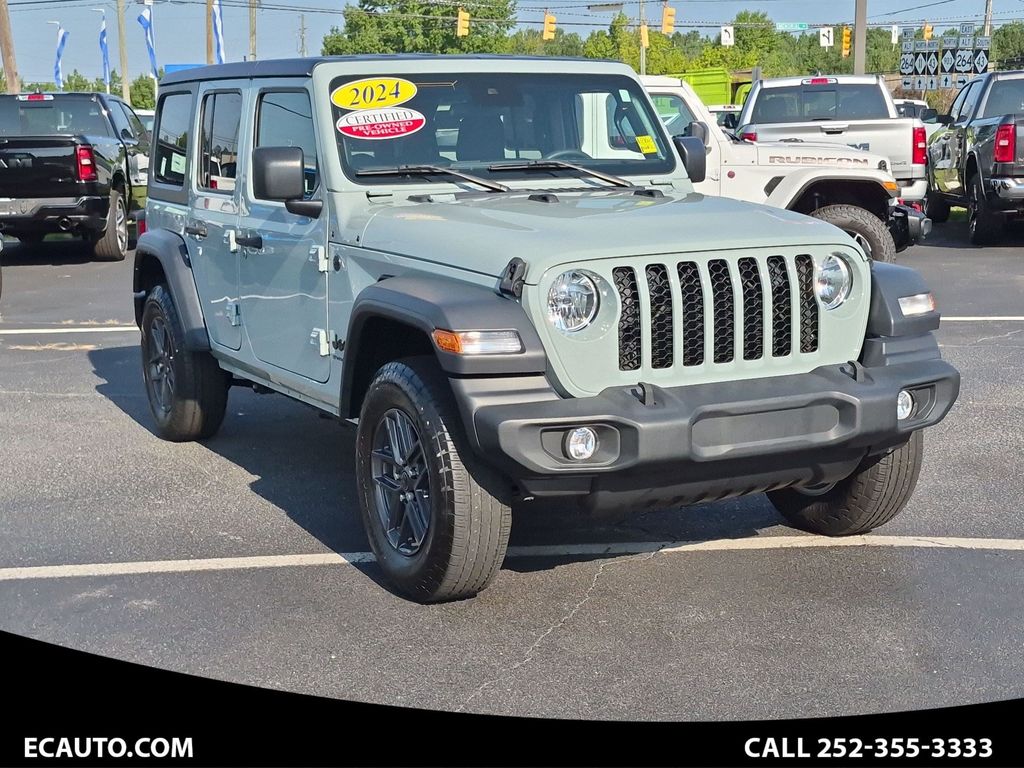 Earl Clearcoat 2024 Jeep Wrangler SUV / Crossover Four-Wheel Drive 8-Speed Automatic