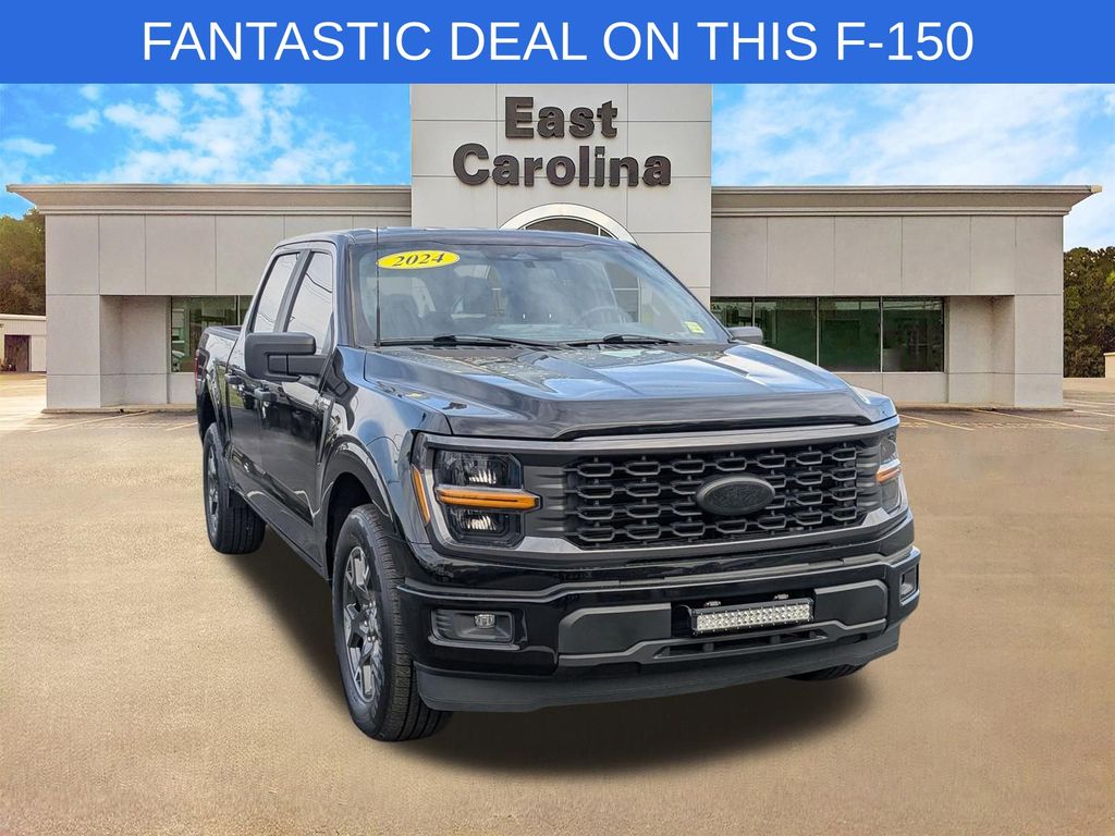 Agate Black 2024 Ford F-150 Pickup Truck 4X2 Automatic