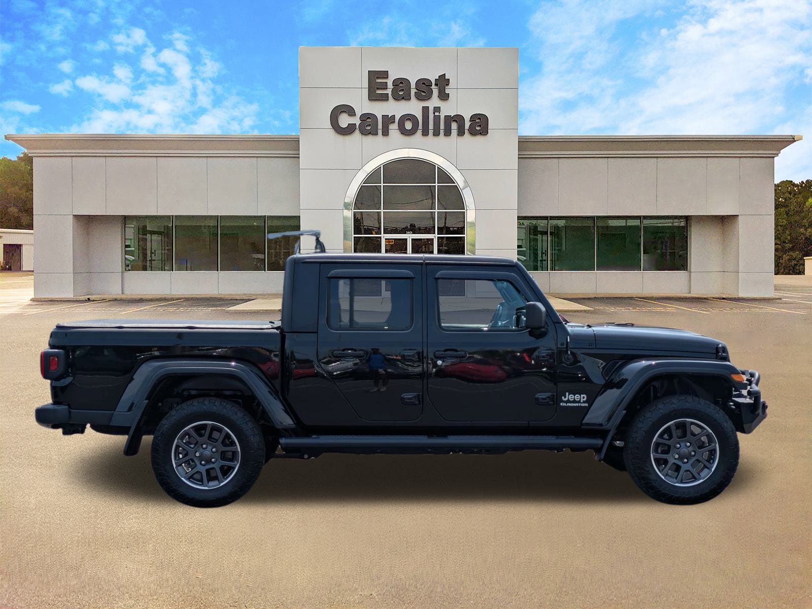 Certified 2020 Jeep Gladiator Overland with VIN 1C6HJTFG7LL174695 for sale in Greenville, NC