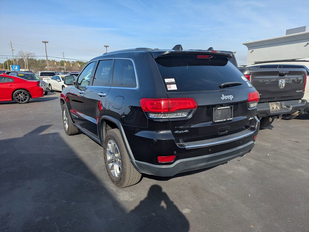 Used 2015 Jeep Grand Cherokee Limited 4x4 SUV