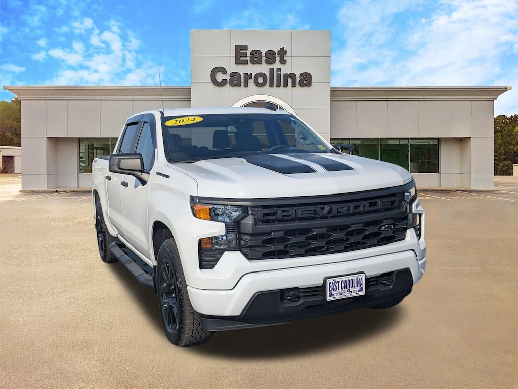 Used 2024 Chevrolet Silverado 1500 Custom Truck Crew Cab
