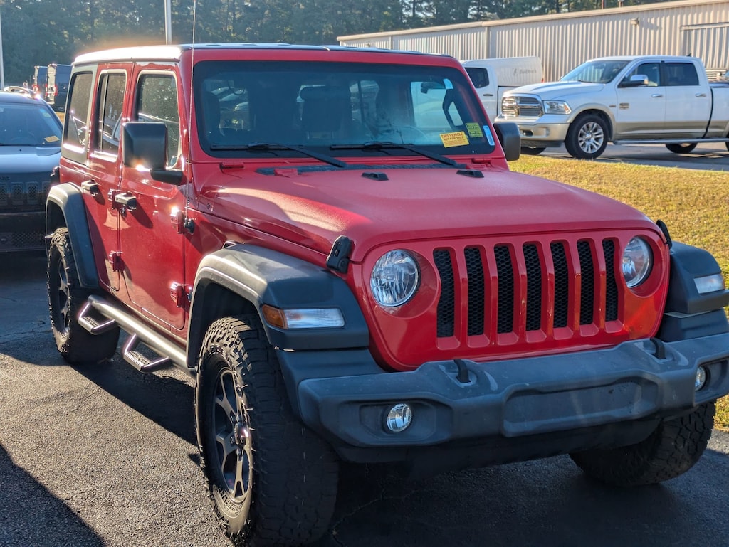 Used 2018 Jeep Wrangler Unlimited Sport 4x4 SUV