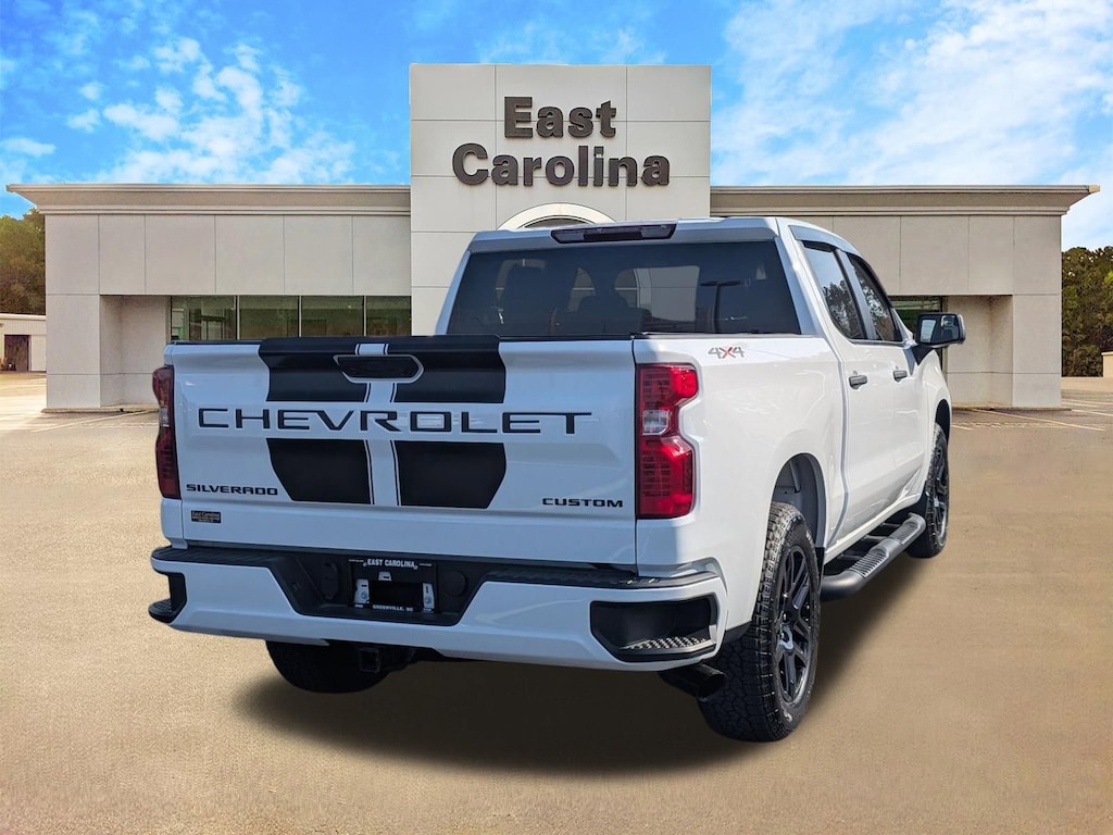 Used 2024 Chevrolet Silverado 1500 Custom Truck Crew Cab
