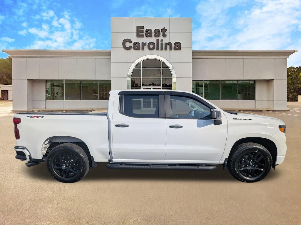 Used 2024 Chevrolet Silverado 1500 Custom Truck Crew Cab