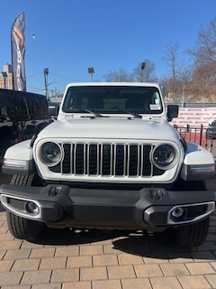 New 2025 Jeep Wrangler 4-DOOR SAHARA Sport Utility ESW503071 for sale in the Bronx