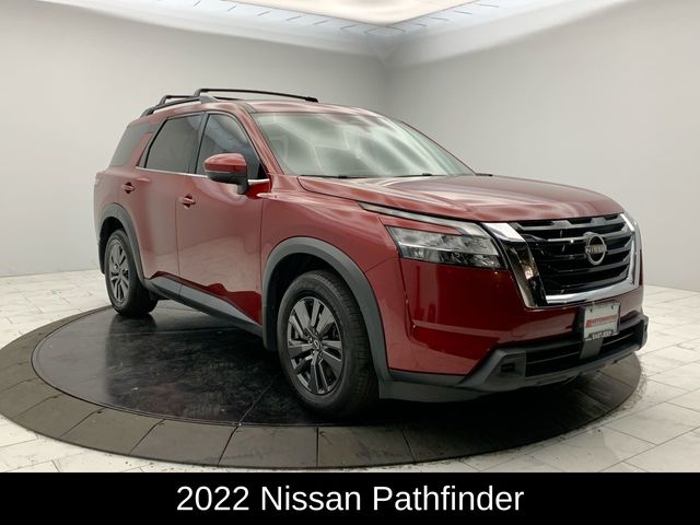 Certified 2022 Nissan Pathfinder SV with VIN 5N1DR3BC2NC211850 for sale in Bronx, NY