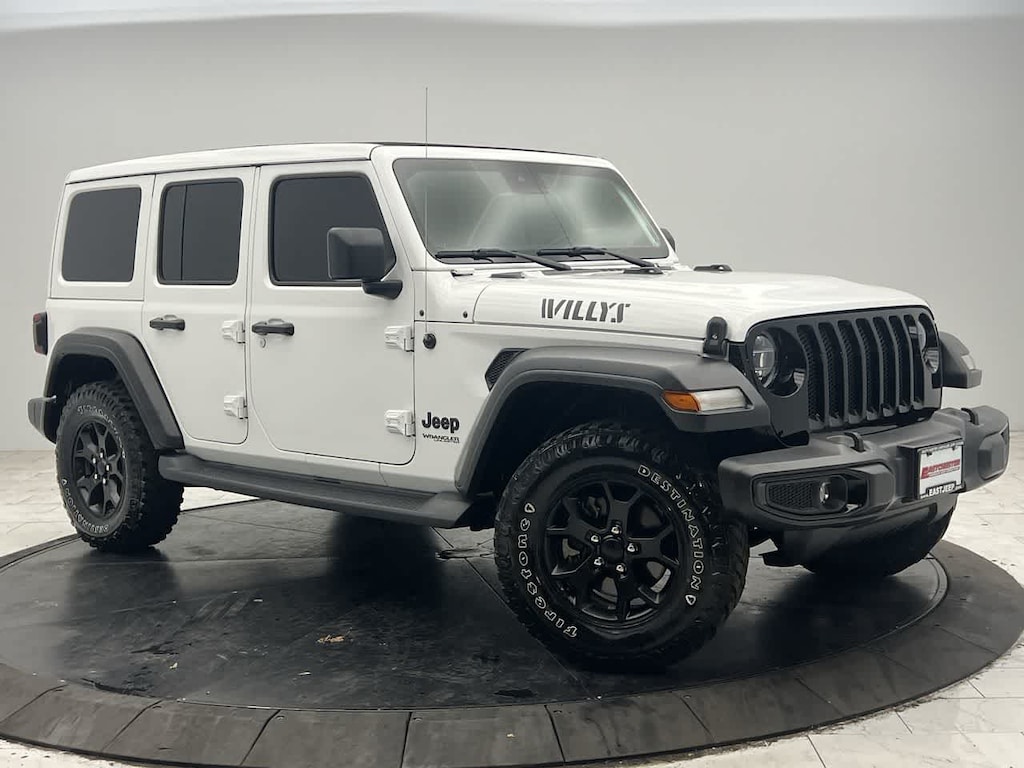 Certified 2021 Jeep Wrangler Unlimited Willys 4x4