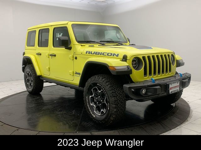 Used 2023 Jeep Wrangler 4xe Rubicon 4XE with VIN 1C4JJXR63PW650613 for sale in Bronx, NY