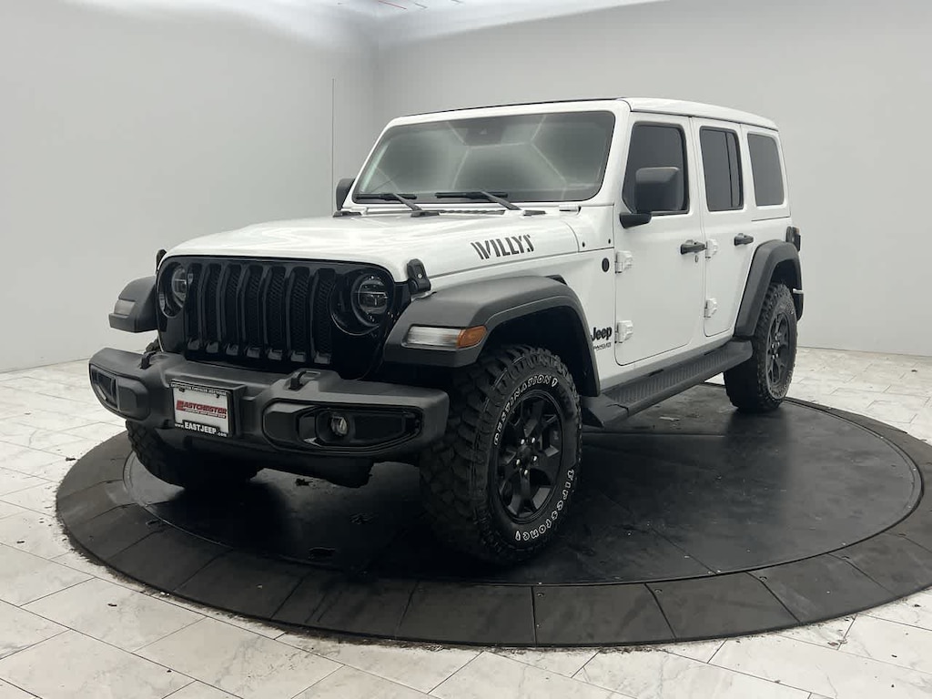 Certified 2021 Jeep Wrangler Unlimited Willys 4x4