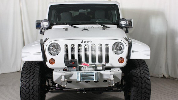 White & Chrome Custom Jeep Wrangler - Eastchester Customs