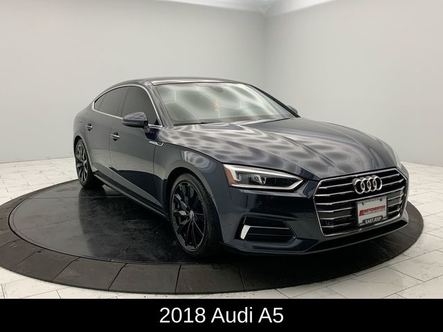 Certified 2018 Audi A5 Sportback Premium Plus with VIN WAUBNCF57JA119056 for sale in Bronx, NY