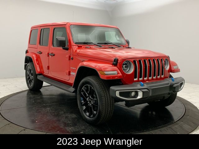 Used 2023 Jeep Wrangler 4xe Sahara 4XE with VIN 1C4JJXP6XPW524395 for sale in Bronx, NY