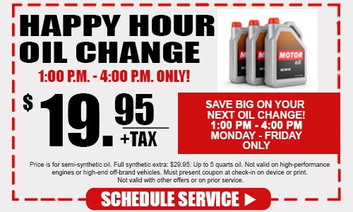 oil change discounts